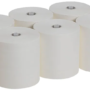 PACIFIC BLUE ULTRA® 8” HIGH-CAPACITY RECYCLED PAPER TOWEL ROLLS (GEORGIA-PACIFIC), WHITE, 6 ROLLS PER CASE