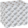 2-Ply White Embossed Bathroom Tissue Toilet Paper 48/ct