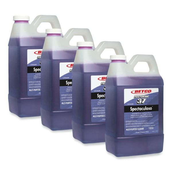 Betco Spectaculoso FastDraw Multipurpose Cleaner, Lavender Scent, 67.6 oz Bottle, 4/Carton
