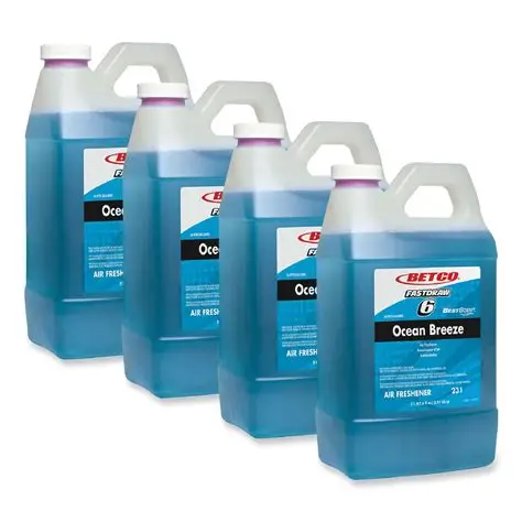 Betco® BestScent™ Deodorizer, Ocean Breeze Scent, 67.6 oz. FastDraw® Bottle, 4/Case
