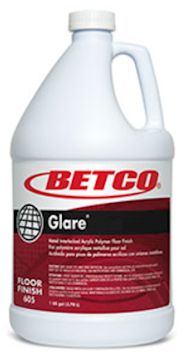 Betco Glare Floor Finish, 1 Gallon Jug, 4/CT