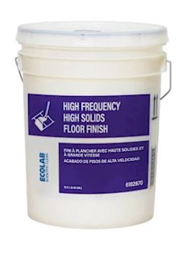 Ecolab Scientific Clean High Frequency Floor Finish, 25% Solids, 5 Gallon