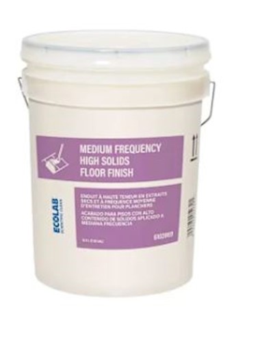 Ecolab Scientific Clean Medium Frequency Floor Finish, 25% Solids, 5 Gallon
