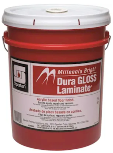 Spartan Dura Gloss Acrylic Floor Finish, 5 Gallon