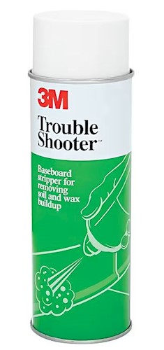 3M Trouble Shooter Baseboard Stripper Aerosol, 21 oz, Case of 12