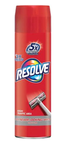 Resolve Carpet Cleaner, High Traffic, Foam, 22 oz