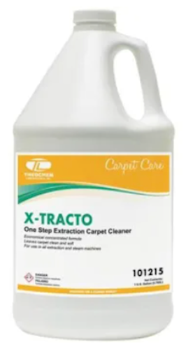 Theochem Carpet Cleaner, X-Tracto, 1 Gallon, Case of 4
