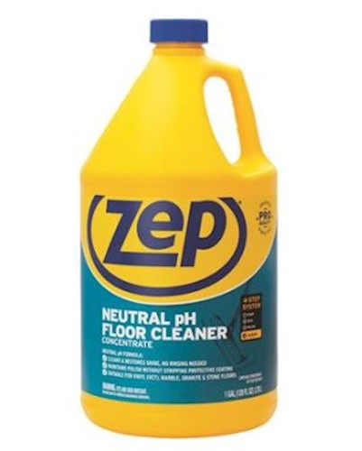 Zep Neutral Floor Cleaner, 1 Gallon, 4/CT