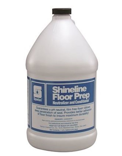 Spartan Shineline Floor Prep Orange Floor Conditioner, 1 Gallon, 4/CT
