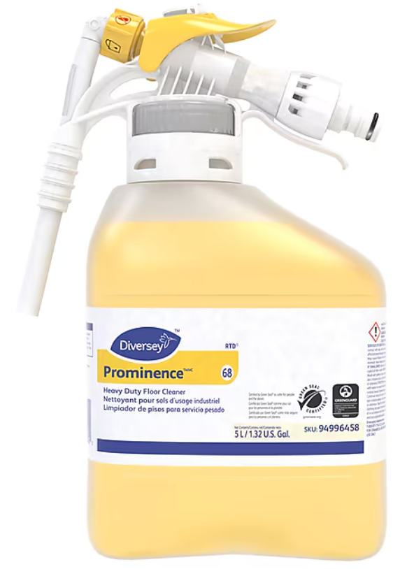 Diversey Prominence HS Citrus Neutral Cleaner, RTD, 168.96 oz