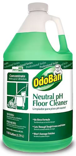 OdoBan Citrus Neutral Floor Cleaner, 1 Gallon