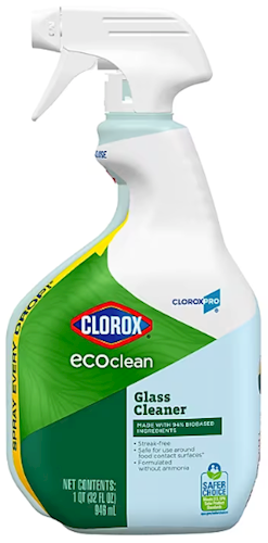 Clorox EcoClean Glass Cleaner, 32 oz