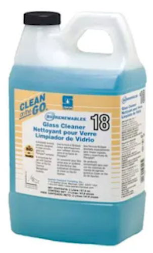 Spartan Skilcraft Biorenewables Glass Cleaner, 1 Gallon, 4/CT