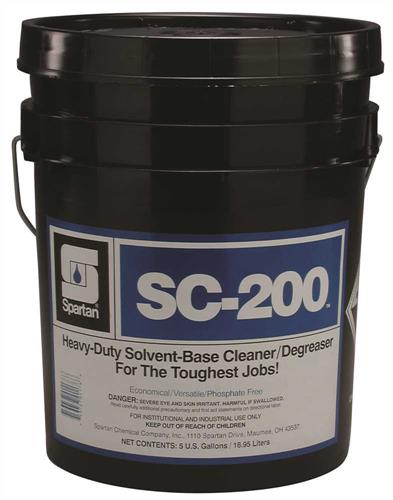 Spartan Cleaner, Industrial Degreaser, SC-200, 5 GALLON