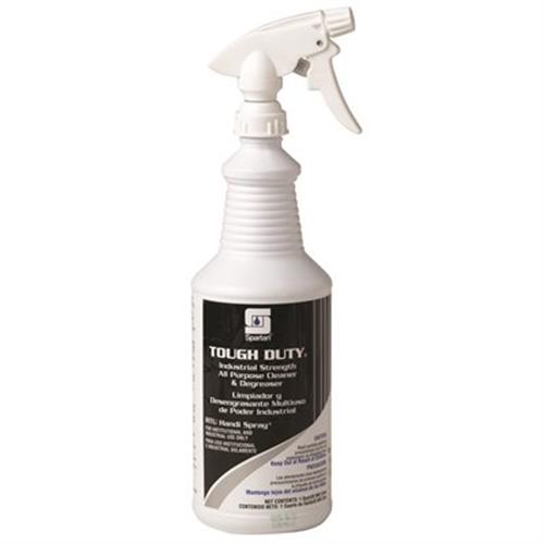 Spartan Cleaner, Industrial Degreaser, Tough Duty, Floral Scent, 1 QT, 12/CT