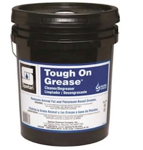 Spartan Cleaner, Industrial Degreaser, Tough on Grease, 5 GALLON PAIL