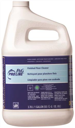 P&G Cleaner, Liquid Concentrate, Closed Loop for Finished Floors, Proline #32, 1 GALLON, 4/CT