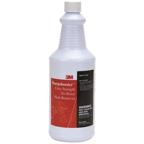 3M Corporation Cleaner, Mark Remover, Extra Strength, No Rinse, Sharpshooter, 32 OZ, 12/CT