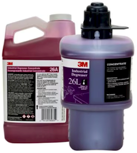 3M Corporation Degreaser, 26H, Industrial, Concentrate, 2 L, 6/CT