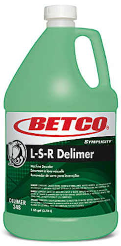 Betco Delimer, Symplicity L-S-R, Low Foam, 1 GALLON, 4/CT