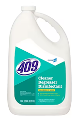 Clorox Disinfectant, Cleaner / Degreaser, CloroxPro Formula, 409, Refill, 1 GALLON