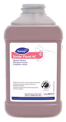 Diversey Floor Cleaner, Stride HC, Floral Scent, 2.5L, 2/CT