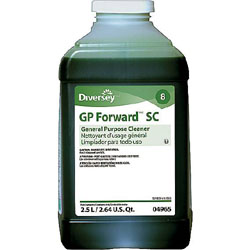 Diversey Multipurpose Cleaner, GP Forward SC 8, J-Fill, Citrus Scent, 2.5 L, 2/CT