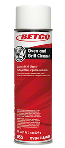 Betco Oven and Grill Cleaner, Aerosol, Lemon Scent, 19 OZ, 12/CT