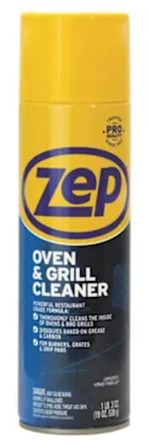 Zep Oven and Grill Cleaner, Heavy-Duty, 19 OZ, 1/EA