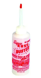Supco Rust Cleaner, Rust Buster, 4 OZ, 1/EA
