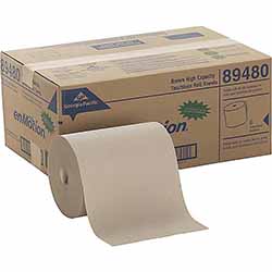 enMotion Recycled Hardwound Paper Towels, 1-Ply, Brown, 800 ft per Roll, 6 Rolls per Case