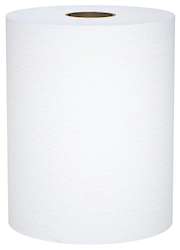 Scott Essential Recycled Hardwound Paper Towels, 1-Ply, 800 ft per Roll, 6 Rolls per Case
