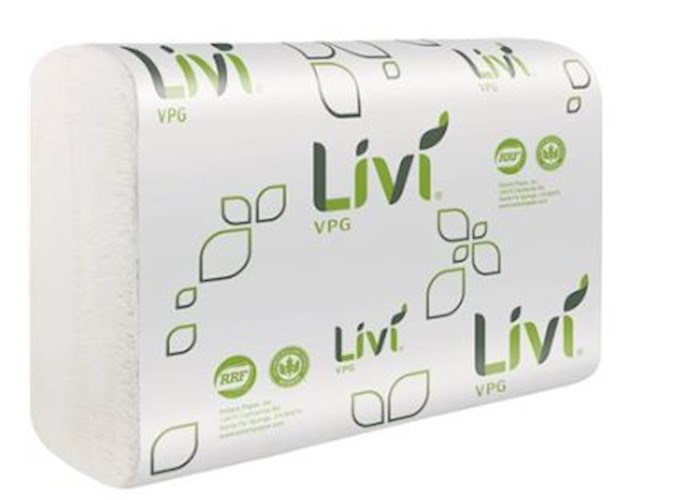 Solaris Multifold Paper Towels, White, 1-Ply, 250 Sheets/Pack, 16 Packs/Case