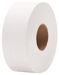 Green Heritage 2-Ply 100% Recycled Universal Fit Toilet Tissue, 9 inch, 525 ft per Roll, 12 Rolls per Case