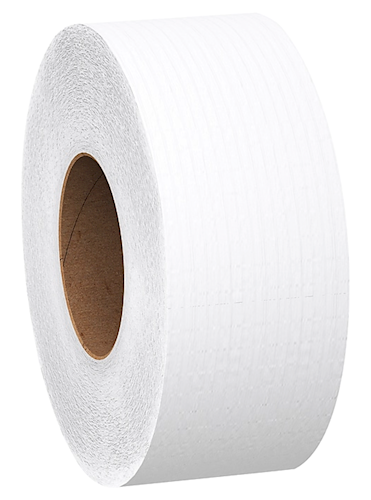 Scott 2-Ply Jumbo White Toilet Tissue, 6 Rolls per Case