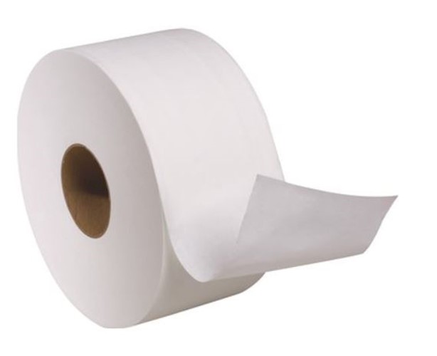 Tork Advanced Jumbo Jr Toilet Tissue, 2-Ply, 1075 Sheets per Roll, 12 Rolls per Case