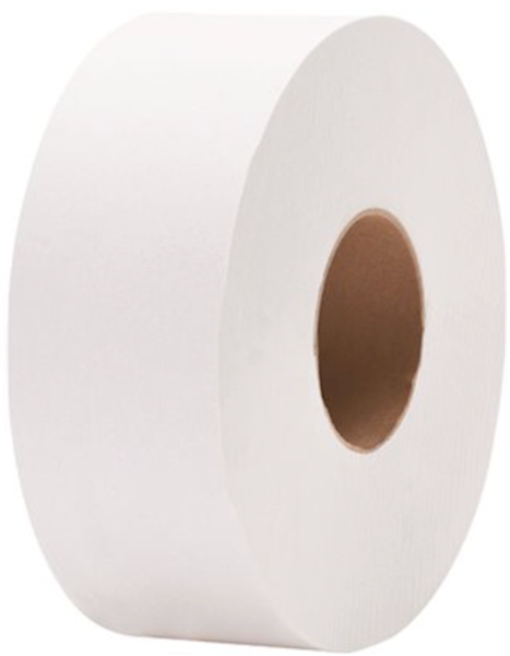 Green Heritage Jumbo Toilet Tissue, 2-Ply, White, 1000 ft per Roll, 12 Rolls per Case