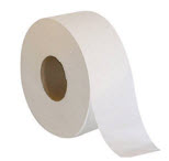 Coastwide Professional Jumbo Toilet Tissue, 1-Ply, White, 2000 ft per Roll, 12 Rolls per Case