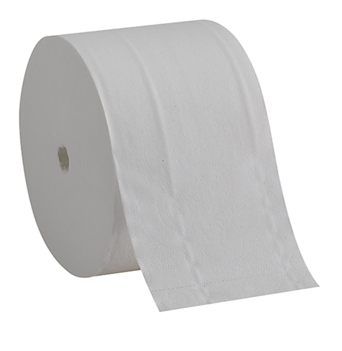 Georgia Pacific Angel Soft Compact Coreless Toilet Tissue, 2-Ply, White, 1125 Sheets per Roll, 18 Rolls per Case