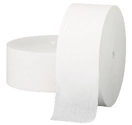 Scott Jumbo Coreless JRT Toilet Tissue, 1-Ply, 12 Rolls per Case