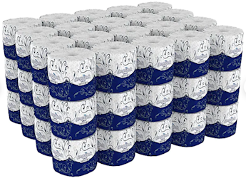 Georgia Pacific Angel Soft Ultra Professional Series 2-Ply Toilet Tissue, White, 60 per Case