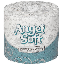 Angel Soft 2-Ply Toilet Paper, Standard, White, 450 Sheets per Roll, 80 Rolls per Case