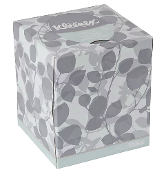 Kleenex Cube Facial Tissue, 2-Ply, White, 36 per Case