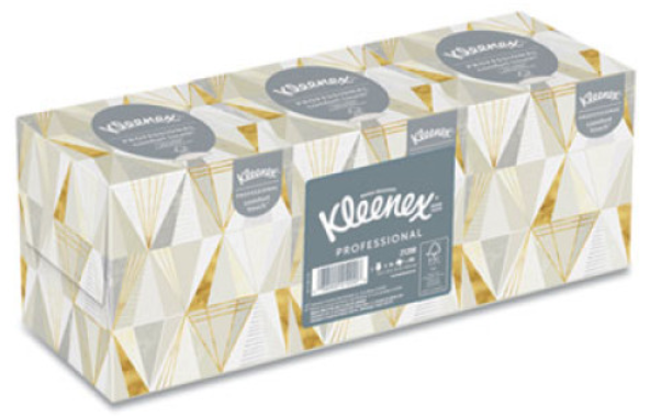 Kleenex Boutique Cube Upright Facial Tissues, 2-Ply, White, 95 Tissues per Pack, 3 Packs per Case