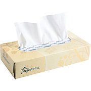 Pacific Blue Select Flat Box Facial Tissues, 2-Ply, 100 Tissues per Box, 30 Boxes per Case