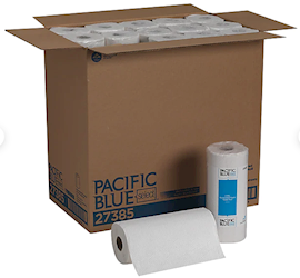Pacific Blue Select 2-Ply Kitchen Roll Paper Towels, 85 Sheets per Roll, 30 Rolls per Case