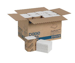 GP Pro Dixie Ultra Interfold White Dispenser Napkin Refills, 250/Pack, 24 Packs/Case