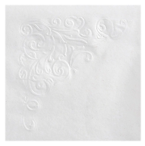 Dixie 2-Ply White Napkins, 126/Case