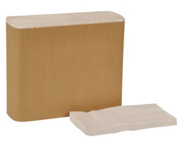 Tork Universal White 1/8 Fold Dinner Napkins with Overall Emboss, 250/Pack, 12 Packs/Case