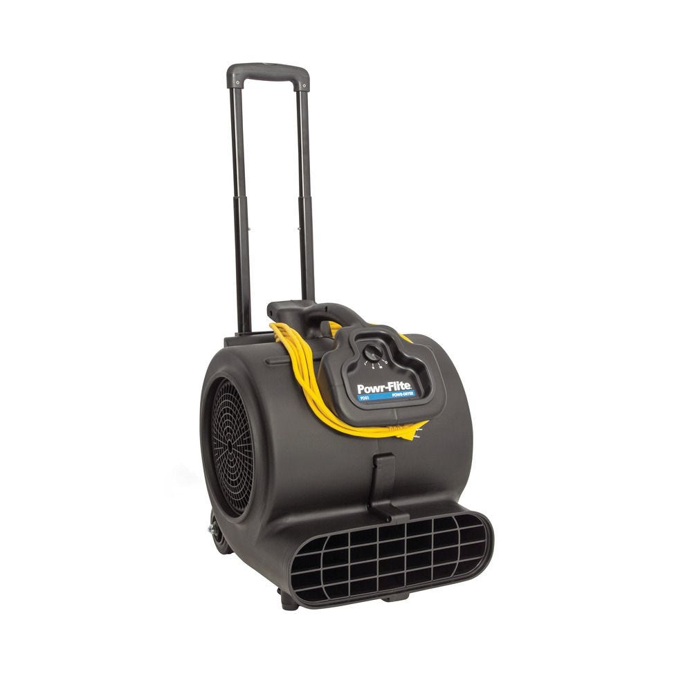 Powr-Flite Powr-Dryer With Handle And Wheels